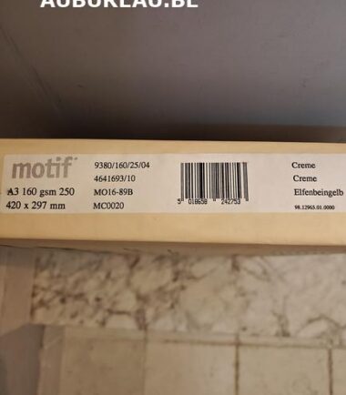 Rames de 250 feuilles 160gr A3 coloris crème