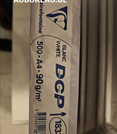 Rames de 500 feuilles 90gr A4 DCP coloris blanc