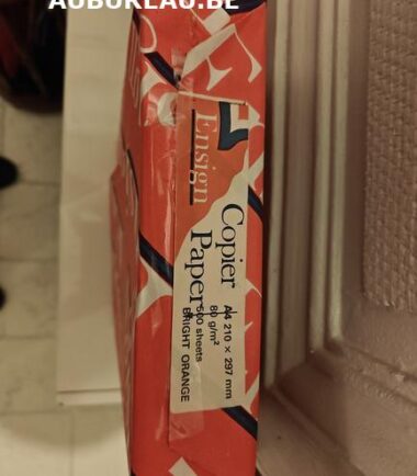 Rames de 250 feuilles 80gr A4 coloris orange