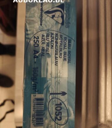 Rames de 250 feuilles 160gr A4 coloris bleu royal