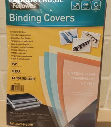 Paquet 100 PVC transparent A4 pour faire un dossier