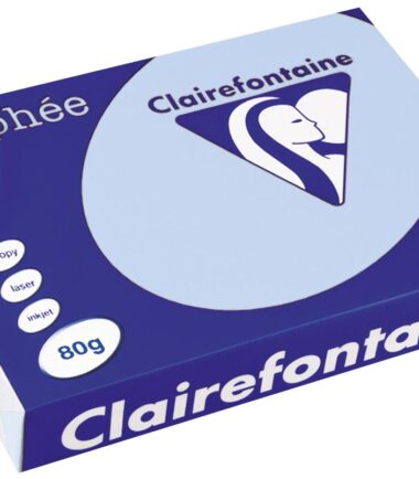 Rame de 500 feuilles A4 Clairefontaine Trophée 80 gr - réf. 1798 coloris bleu vif
