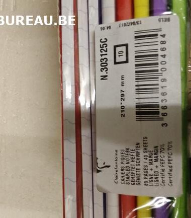 Cahiers piqués 303125C