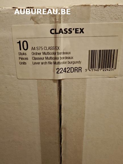 Classeurs à levier Classex - boîte de 10 pièces