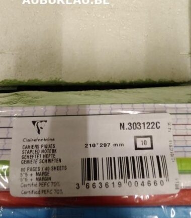 Cahiers clairfontaine 303122C