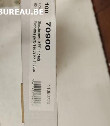 Bte de 100 pochettes perforées réf. 70900