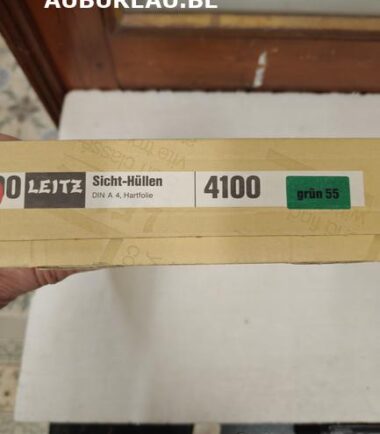 Bte de 100 chemises transparentes Leitz réf. 4100 vert