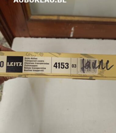 Bte de 100 chemises transparentes Leitz réf. 4153 jaune