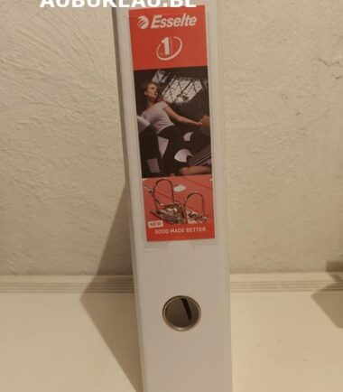 Classeur à levier - dos 8 cm - coloris blanc