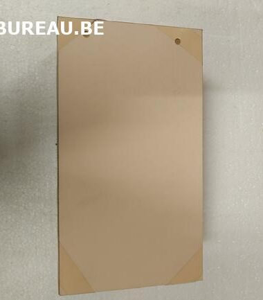 Pqt d'intercalaires rectangulaire 23 x 13 beige et 2 trous