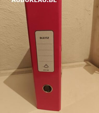 CLASSEUR À LEVIER WOW DOS DE 8,5 CM, ROUGE