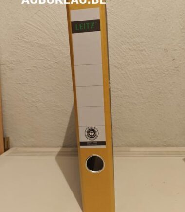 Classeur à levier - dos 8 cm - coloris jaune