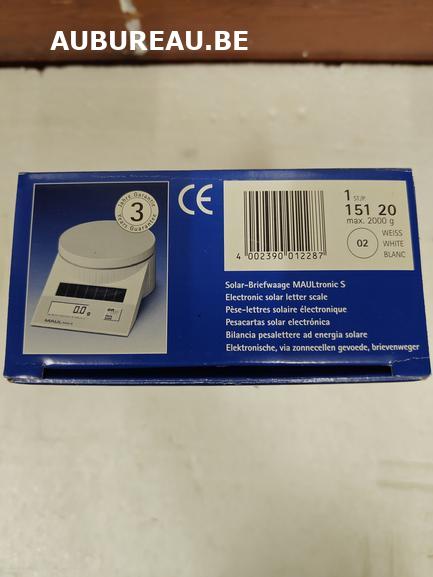 Solar-Briefwaage MAULtronic S-