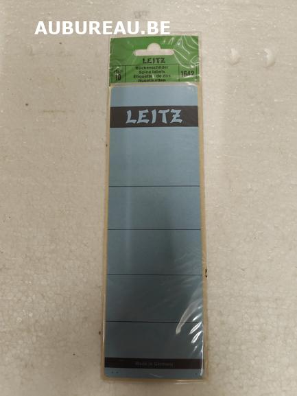 Pqts d'étiquettes LEITZ-Bleu