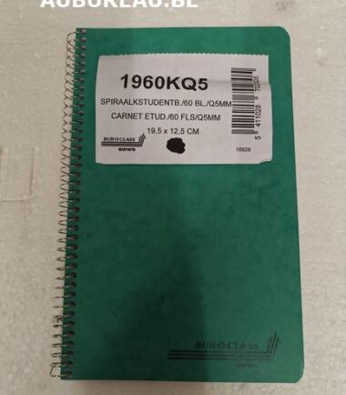 Carnet étudiant réf. 1960KQ5