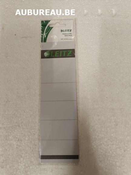 Pqts d'étiquettes LEITZ-Blanc