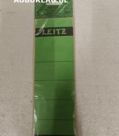 Pqts d'étiquettes LEITZ-Vert