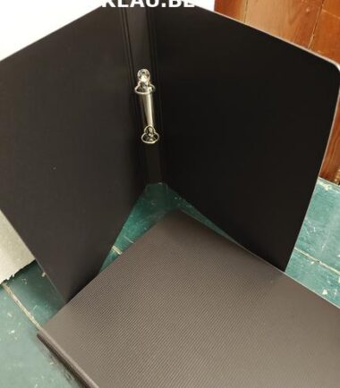 Classeur A4 avec 2 anneaux réf 28035 coloris noir