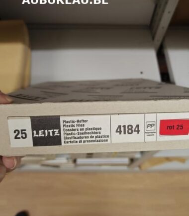 LEITZ-Farde à devis Leitz - coloris rouge