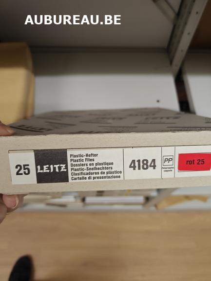 LEITZ-Farde à devis Leitz - coloris rouge