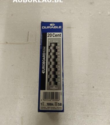 Rangement intermédiaire pour billets et
  huit compartiments pour toutes les pièces
  d'euros. DURABLE EUROBOARD XL-Line