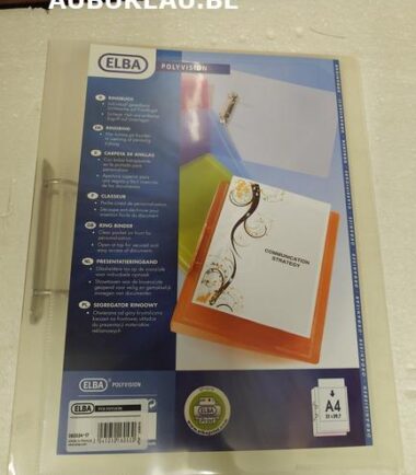 Classeur personnalisable ELBA avec 2 anneaux réf 063034-17