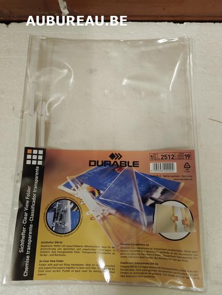 Chemise transparente A4