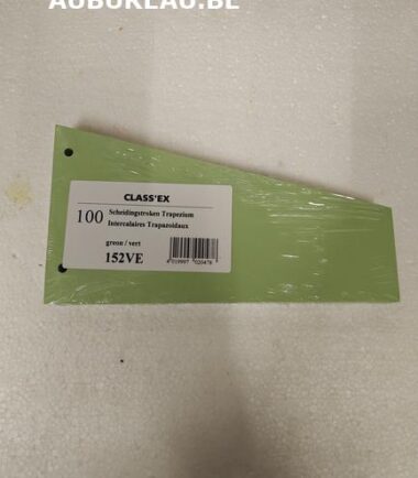 Pqt de 100 intercalaires trapèze