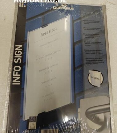 Plaque de porte Durable INFOSIGN