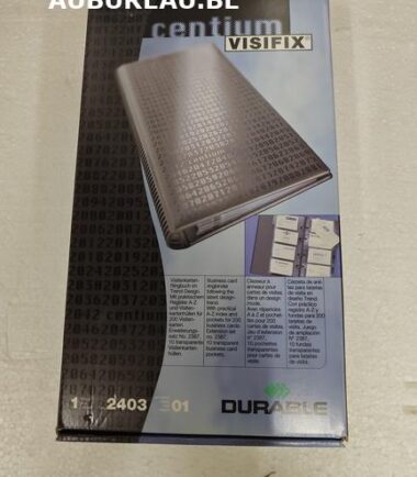 Visitenkarten-Ringbuch im Trend-Design.-