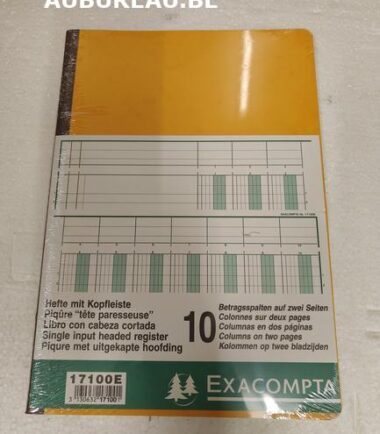 Hefte mit Kopfleiste-