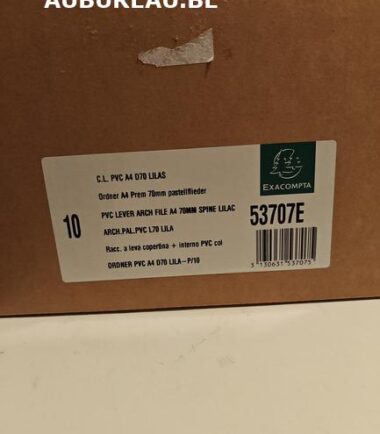 Classeur PVC A4 - dos de 70 - coloris lilas