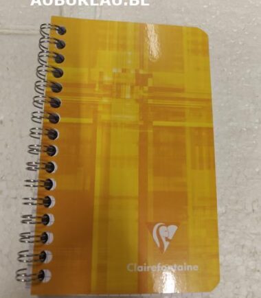 Clairefontaine-Carnet spirale quadrillé format 9,5 x 14