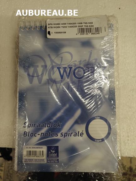 Bloc spiralé 148X223 100B 70G