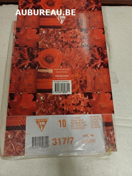 Cahier PAPER VELOUTE 90 g/m²-