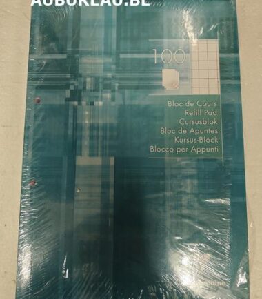 Bloc de cours Clairefontaine réf 5810c avec grand carré 10/10 + marge