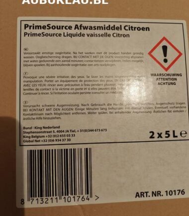 PrimeSource Afwasmiddel Citroen-