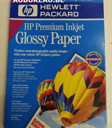 Papier glacé HP Premium pour
imprimantes jet d’encre
