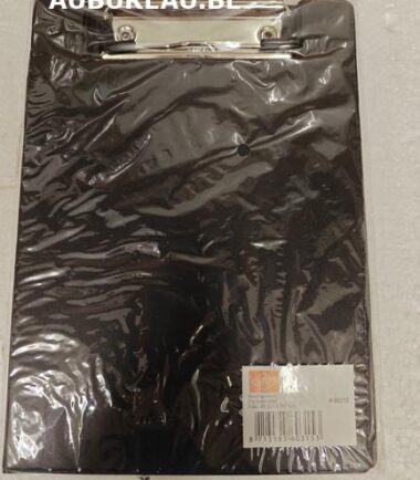 Klemmap zwart-Plaque à pince A5