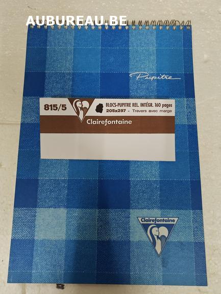 Bloc notes ligné 160 pages réf. 815/5