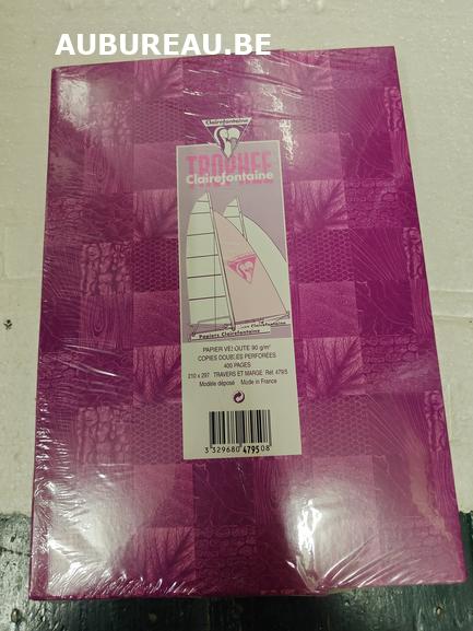 Cahier PAPEL VELOUTÉ 90 g/m²-