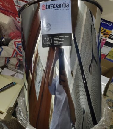 Poubelle métallique Brabantia 15 litres