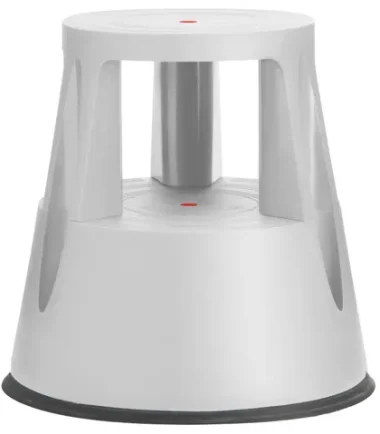 Tabouret - marchepied - coloris gris