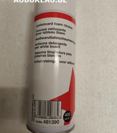 Bouteille de mousse pour tableau blanc