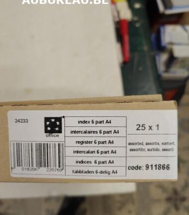 Jeu d'intercalaires réf. 911866