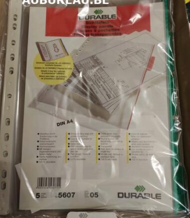 Pochette de 5 étuis Durable 5607